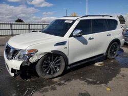 Nissan Armada salvage cars for sale: 2018 Nissan Armada SV