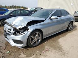 Mercedes-Benz c-Class salvage cars for sale: 2015 Mercedes-Benz C 300 4matic