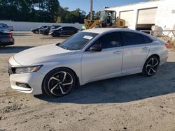 Honda salvage cars for sale: 2019 Honda Accord Sport