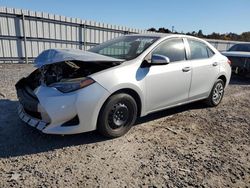 Toyota Corolla salvage cars for sale: 2018 Toyota Corolla L