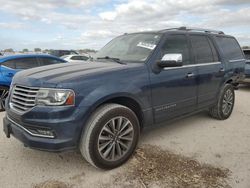 Lincoln Navigator salvage cars for sale: 2017 Lincoln Navigator Select