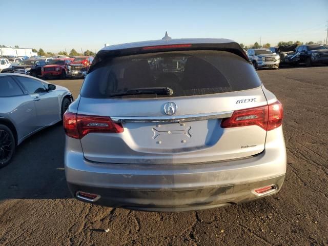 2016 Acura MDX Technology