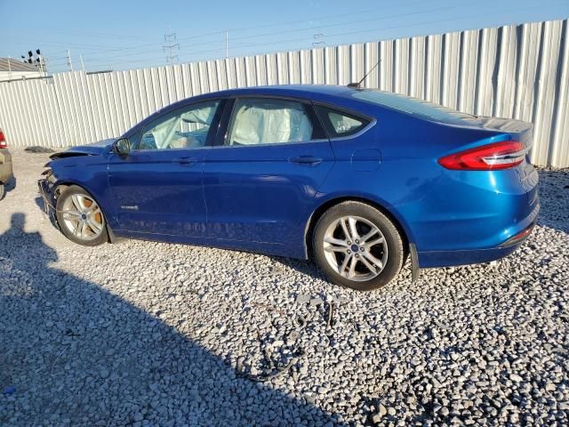 2018 Ford Fusion SE Hybrid