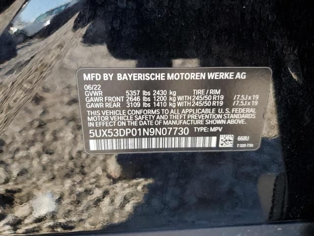 2022 BMW X3 XDRIVE30I