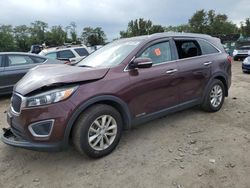 KIA Sorento salvage cars for sale: 2017 KIA Sorento LX