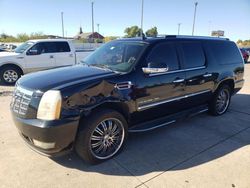 Cadillac salvage cars for sale: 2011 Cadillac Escalade ESV Luxury