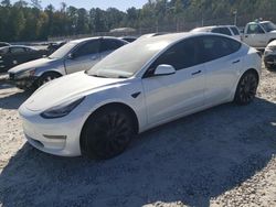 Tesla Model 3 salvage cars for sale: 2021 Tesla Model 3