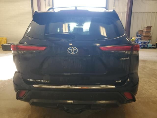 2020 Toyota Highlander Hybrid XLE