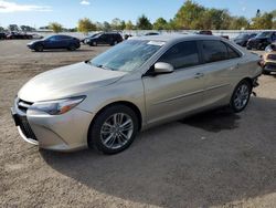 Salvage cars for sale from Copart London, ON: 2017 Toyota Camry LE