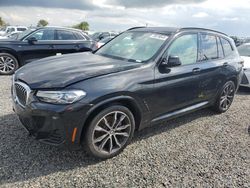 BMW x3 salvage cars for sale: 2022 BMW X3 XDRIVE30I