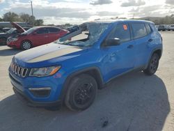 Jeep Compass salvage cars for sale: 2021 Jeep Compass Sport