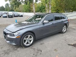 BMW salvage cars for sale: 2015 BMW 328 D Xdrive