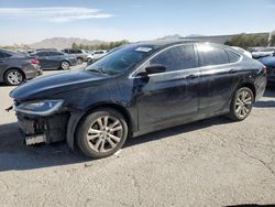 Chrysler 200 salvage cars for sale: 2015 Chrysler 200 Limited