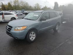 Hyundai Santa fe salvage cars for sale: 2009 Hyundai Santa FE GLS