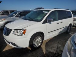 Chrysler Town & Country Limited salvage cars for sale: 2016 Chrysler Town & Country Limited