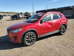 Salvage cars for sale from Copart Colorado Springs, CO: 2016 Mazda CX-5 GT