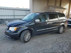 Salvage cars for sale from Copart Fort Wayne, IN: 2014 Chrysler Town & Country Touring L