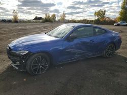 BMW salvage cars for sale: 2023 BMW 430XI