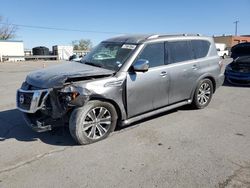 Nissan salvage cars for sale: 2017 Nissan Armada SV