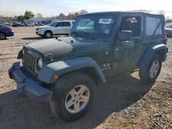 Jeep Wrangler X salvage cars for sale: 2008 Jeep Wrangler X