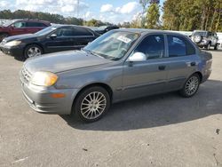 Hyundai salvage cars for sale: 2003 Hyundai Accent GL