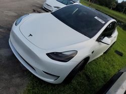 Tesla salvage cars for sale: 2022 Tesla Model Y