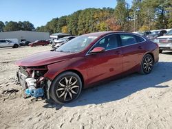 Chevrolet Malibu salvage cars for sale: 2018 Chevrolet Malibu LT