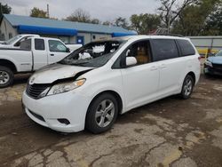 Toyota Sienna le salvage cars for sale: 2011 Toyota Sienna LE