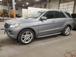 Mercedes-Benz salvage cars for sale: 2012 Mercedes-Benz ML 350 4matic