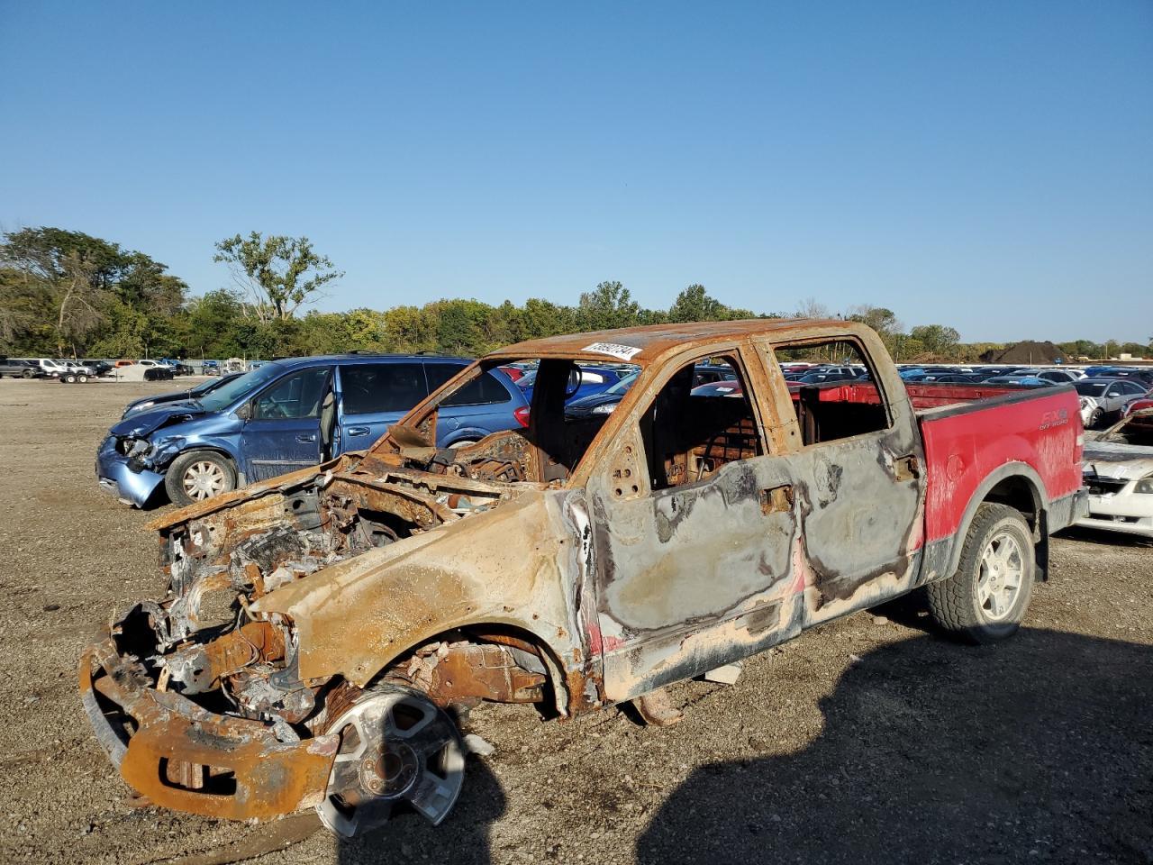 2005 Ford F150 Supercrew For Sale in Des Moines, IA Lot 73692***