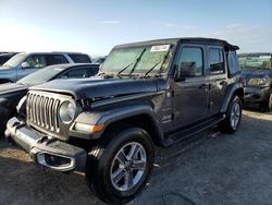 Jeep Wrangler Unlimited Sahara salvage cars for sale: 2018 Jeep Wrangler Unlimited Sahara