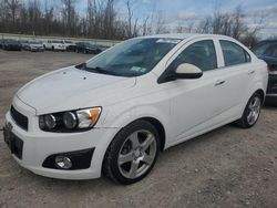 Chevrolet Sonic salvage cars for sale: 2016 Chevrolet Sonic LTZ