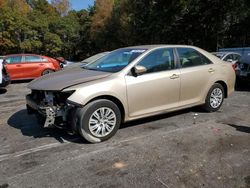 Toyota Camry salvage cars for sale: 2012 Toyota Camry Base