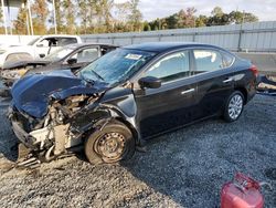 Nissan Sentra Vehiculos salvage en venta: 2017 Nissan Sentra S