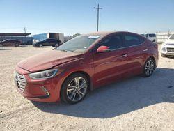 Salvage cars for sale from Copart Andrews, TX: 2017 Hyundai Elantra SE