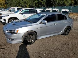 Mitsubishi salvage cars for sale: 2010 Mitsubishi Lancer Ralliart