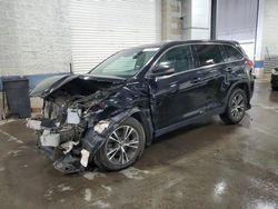 Toyota Highlander salvage cars for sale: 2019 Toyota Highlander LE