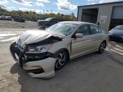 Honda Accord salvage cars for sale: 2016 Honda Accord LX