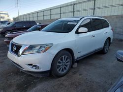 Nissan salvage cars for sale: 2014 Nissan Pathfinder SV Hybrid