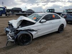 Mercedes-Benz salvage cars for sale: 2019 Mercedes-Benz C 300 4matic