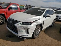 Lexus rx350 salvage cars for sale: 2022 Lexus RX 350 L Luxury