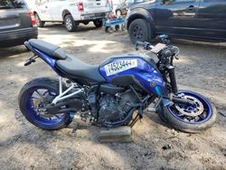 Yamaha salvage cars for sale: 2024 Yamaha MT07