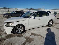 BMW 5 Series salvage cars for sale: 2007 BMW 525 I