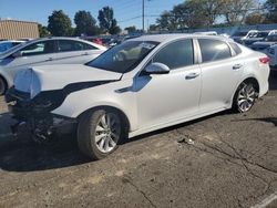 KIA Optima salvage cars for sale: 2018 KIA Optima LX