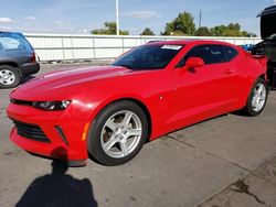 Chevrolet Camaro salvage cars for sale: 2018 Chevrolet Camaro LT