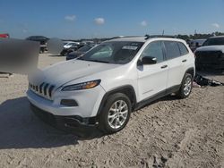 Jeep salvage cars for sale: 2016 Jeep Cherokee Sport