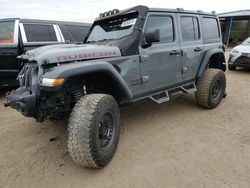 Jeep Wrangler salvage cars for sale: 2019 Jeep Wrangler Unlimited Rubicon