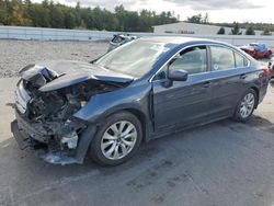 Subaru Legacy salvage cars for sale: 2017 Subaru Legacy 2.5I Premium