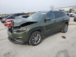 Jeep salvage cars for sale: 2020 Jeep Cherokee Latitude Plus