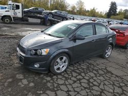 Chevrolet Sonic salvage cars for sale: 2015 Chevrolet Sonic LTZ